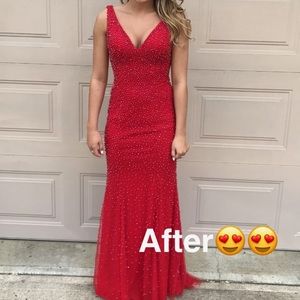 jovani one of a kind dress